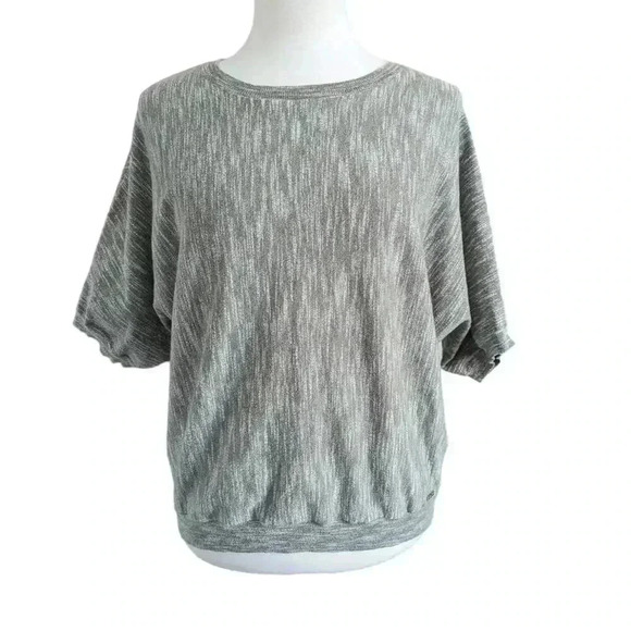 DKNY JEANS Light Heather Green Dolman Sweater Size M - Picture 1 of 8